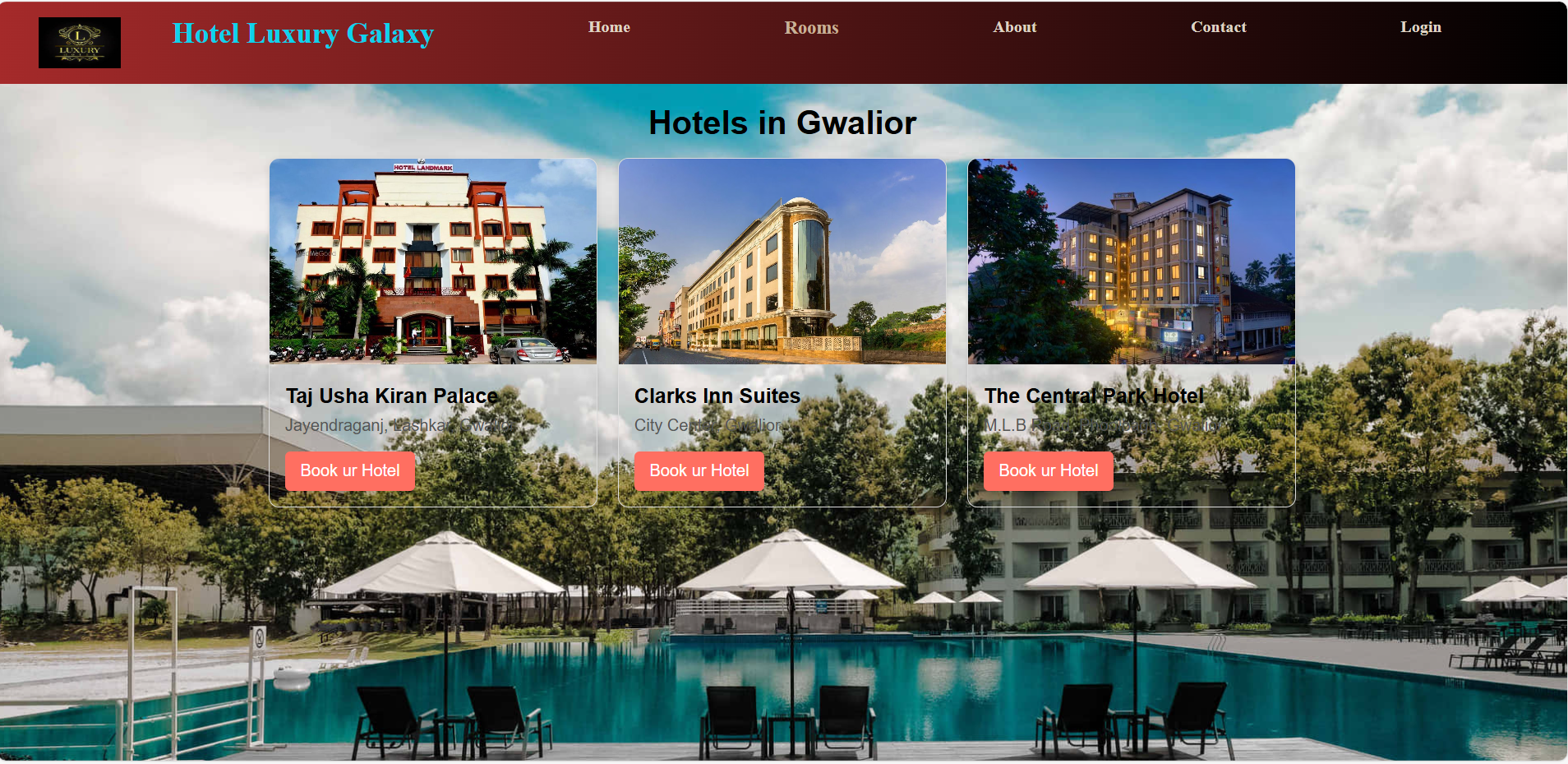 Hotel Management System Screenshot